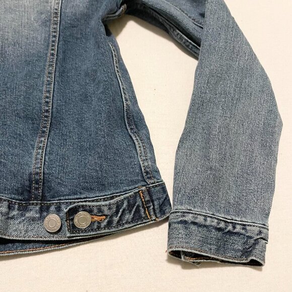 Gap 1969 Jean Jacket Denim Size Small Icon Medium Wash - Picture 14 of 16